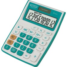 PremiumPort 12 Haneli Mavi Hesap Makinesi ile Hızlı ve Kolay Hesaplama