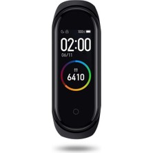 Allians Şık ve Fonksiyonel Siyah Akıllı Bileklik, Günlük Takip ve Sağlık Izleme