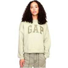 Gap Yeşil Kadın / Kız V-Logo Wedge Crew Model Kodu: ( 732420002YESIL)