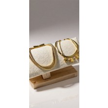 Kokoş Bileklik Yıldız Detay Gold