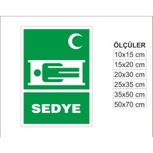 Sedye, Isg Uyarı ve  Ikaz Levhası 3mm Dekota