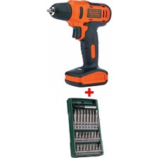 PremiumPort Şarjlı Matkap Akülü Vidalama Tornavida Seti 25 Parça Vidalama Ucu