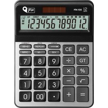 PremiumPort Pratik Masaüstü Hesap Makinası 12 Hane, Hızlı ve Güvenilir Hesaplama