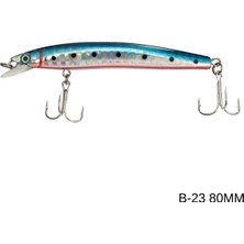 Savex Maket Balık - Kurşun Arkası Rapala - 8cm 5gr - Sea Bose B-23