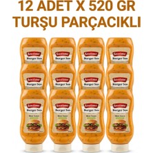 Burger Sos Turşu Parçacıklı 12X520GR
