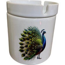 Game Fruy Tavuz Kuşu Baskılı Seramik Kokusuz Küllük Hediyelik Ne Hediye Alınır