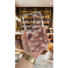 Vip Case Iphone 15 Uyumlu Kiraz Desenli Şeffaf Darbe Emici Kamera Korumalı Clear Kılıf