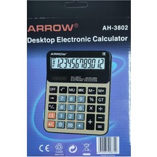 PremiumPort 12 Haneli Çok Fonksiyonlu Hesap Makinesi, Pratik ve Güçlü Kullanım