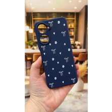 Vip Case Realme 10 Uyumlu Mini Fiyonk Desenli Silikon Darbe Emici Klasik Korumalı Rubber Kılıf