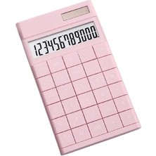 PremiumPort 12 Basamaklı Güneş Enerjili Slim Masaüstü Hesap Makinesi