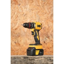 PremiumPort Şarjlı Vidalama Motoru, Çelik Mandren, 10 Pilli, 2 Batarya, Darbeli