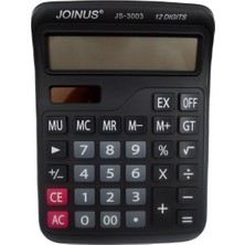 PremiumPort 12 Haneli Taşınabilir Masaüstü Hesap Makinesi, Kolay ve Hızlı Hesaplama