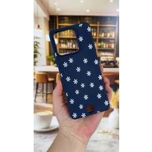 Vip Case Reeder S71 Uyumlu Mini Papatya Desenli Silikon Darbe Emici Klasik Korumalı Rubber Kılıf