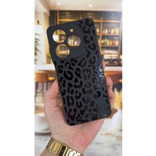Vip Case Tecno Spark 20/20C Uyumlu Leopar Desenli Silikon Darbe Emici Klasik Korumalı Rubber Kılıf