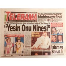 Özbience 6 Ağustos 1994 Sabah Gazetesi Telerama Eki Yıldız Tilbe Çal Oyna Çalkala
