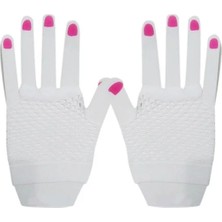 Argesco Mühendislik Kısa Beyaz File Eldiven