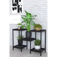 Dekozum Moblen Çok Amaçlı Saksılık Çiçeklik Rafı Saksı Çiçek Standı Raf