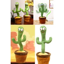 Özbience Eğlenceli Dans Eden Kaktüs Oyuncak, Renkli ve Sevimli Hobi Hediyesi