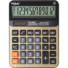 PremiumPort Büyük Ekranlı 12 Haneli Masaüstü Hesap Makinesi Ofis ve Iş Yeri Kullanımı