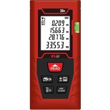 PremiumPort Lazermetre 30MT, Yüksek Hassasiyetli Ölçüm Cihazı, Profesyonel Kullanıma Uygun