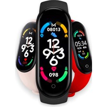 Allians Renkli Akıllı Bileklik, Kalp Atış, Uyku Takibi, Bluetooth, Ios & Android Uyumlu