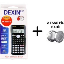 PremiumPort 10+2 Haneli Bilimsel Hesap Makinesi, Güçlü ve Dayanıklı, 15,5x8,5cm