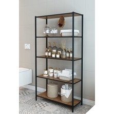 Dekozum Stark Banyo Rafı Banyo Dolabı Dekoratif Çok Amaçlı Raf 150X56 cm