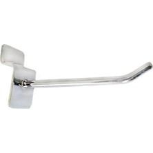 PremiumPort 10CM Kanallı Eko Raf Kancası, 100 Adet, Dayanıklı ve Pratik Kullanım