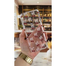 Vip Case Realme C21Y Uyumlu Kiraz Desenli Şeffaf Darbe Emici Kamera Korumalı Clear Kılıf