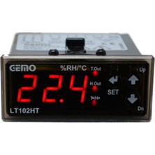 PremiumPort Sıcaklık ve Nem Kontrol Cihazı, 230VAC, Yüksek Hassasiyetli, Dayanıklı