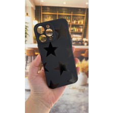 Vip Case iPhone 13 Pro Max Uyumlu Star Silikon Darbe Emici Klasik Korumalı Rubber Kılıf