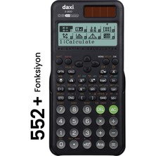 PremiumPort Çok Fonksiyonlu Siyah Bilimsel Hesap Makinesi, Kolay Kullanım