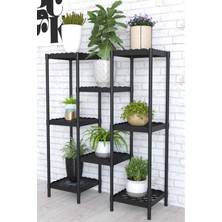 Dekozum Moblen Çok Amaçlı Saksılık Çiçeklik Rafı Saksı Çiçek Standı Raf