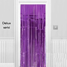 Argesco Mühendislik Işıltılı Duvar ve Kapı Perdesi Mor Renk