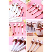 Özbience Renkli Tuhaf Kalem Şekli Öğrenci Dekompresyon Eğlence Aracı