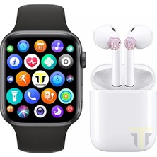 Allians Akıllı Saat ve Kablosuz Kulaklık Siyah Set, Şık ve Fonksiyonel Aksesuarlar