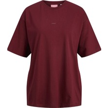 JJXX Cabernet Kadın / Kız Jxandrea Loose Ss Logo Tee Jrs Noos Model Kodu: ( 12205777CABERNET)