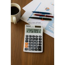 PremiumPort Beyaz Hesap Makinesi H-MC011, Pratik ve Şık Tasarım