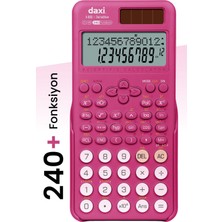 PremiumPort Yenilenen 240 Fonksiyonlu Şık ve Dayanıklı Bilimsel Hesap Makinesi