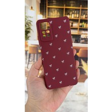 Vip Case Redmi Note 11 Pro/note 12 Pro 4g Uyumlu Beyaz Fiyonk Desenli Silikon Darbe Emici Rubber Kılıf