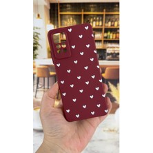 Vip Case Redmi Note 11 Pro/note 12 Pro 4g Uyumlu Beyaz Kalp Desenli Silikon Darbe Emici Rubber Kılıf