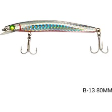 Savex Maket Balık - Kurşun Arkası Rapala - 8cm 5gr - Sea Bose B-13