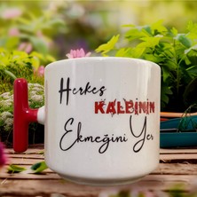 Game Fruy Herkes Kalbinin Ekmeğini Yer Çift Taraf Baskılı Kupa- Seramik Çay, Kahve Hediyelik Bardağı