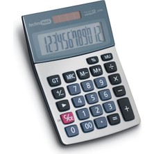 PremiumPort Küçük ve Şık Ofis Tipi Hesap Makinası, Pratik Kullanım Için Ideal