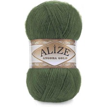 Alize Angoragold (5 Adet) 180 Küf Yeşili Renk El Örgü Ipliği