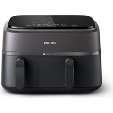 Allians Çift Hazneli Airfryer 3000 Serisi, 9l Kapasite, Sağlıklı ve Pratik Kullanım