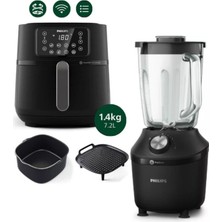 Allians HD9285/96 Xxl Airfryer ve HR2291/41 3000 Serisi Blender Seti