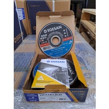 Egesan Inox Kesici 115*1,0*22 Pro 25 Adet