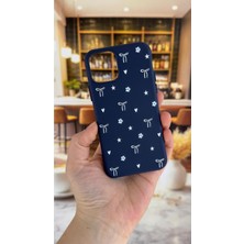 Vip Case Iphone 11 Pro Max Uyumlu Mini Fiyonk Desenli Silikon Darbe Emici Klasik Korumalı Rubber Kılıf