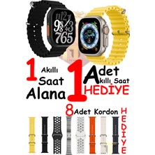 Allians Akıllı Saat 1 Alana 1 Saat ve 8 Kordon Hediye, Kampanyalı Fırsat